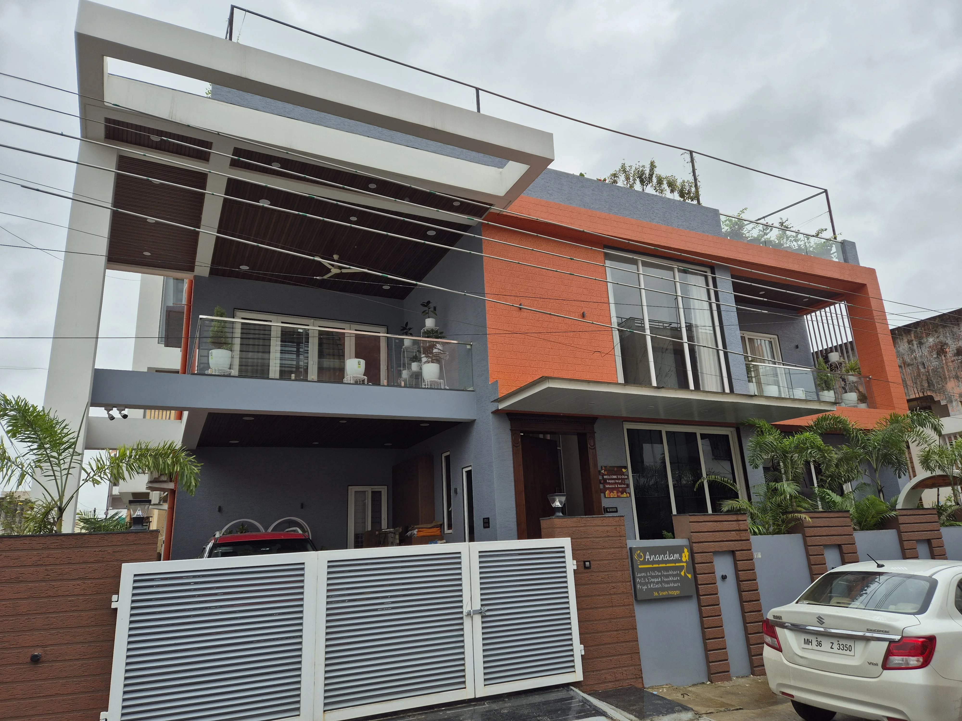 Modern Portico & Elevation
